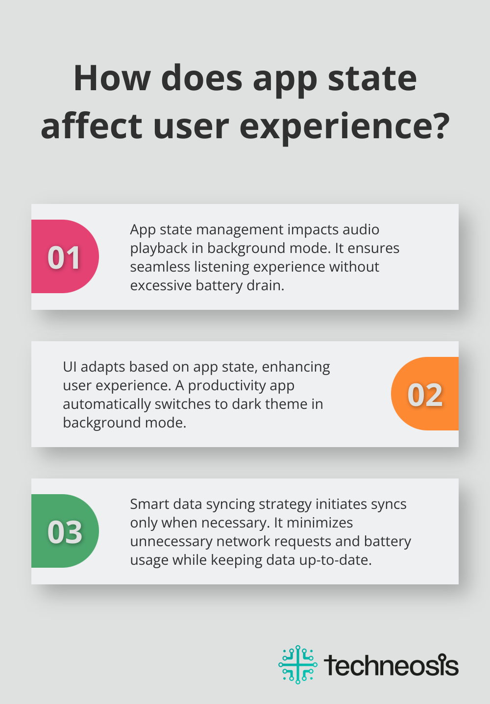 Fact - How does app state affect user experience?